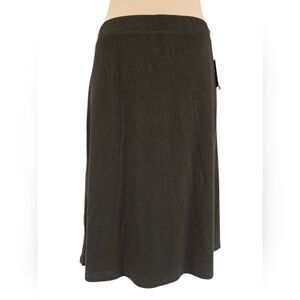NWT 14th & Union Hunter Green Midi Skirt Size MP